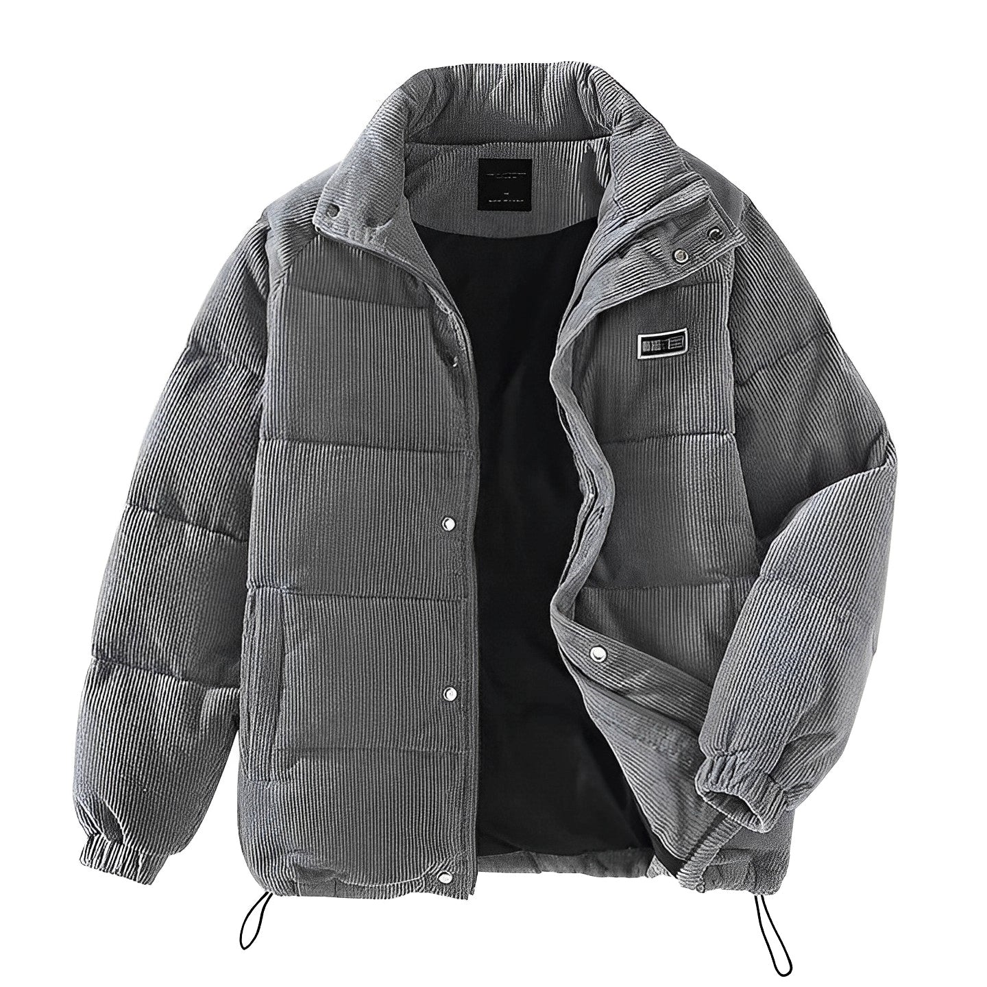 Winterjas - Corduroy - Zip-Up - Pufferjas - Heren winterjassen-Boetiek Moda
