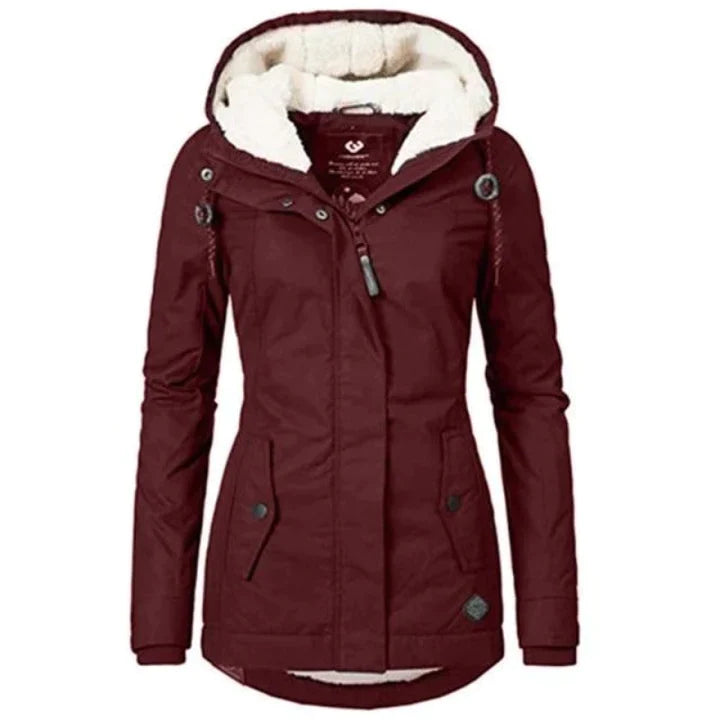 Winterjas - Warm - Met capuchon - Parka - Winterjas voor dames-Boetiek Moda