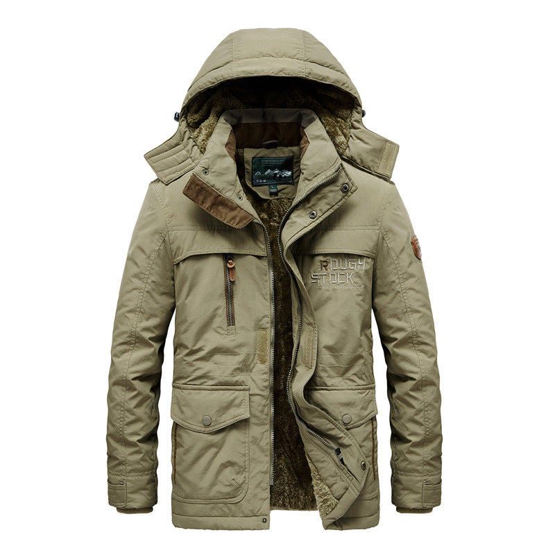 Winterparka | Met capuchon | Met fleecevoering | Sneeuwjas | Winterjas voor heren-Boetiek Moda