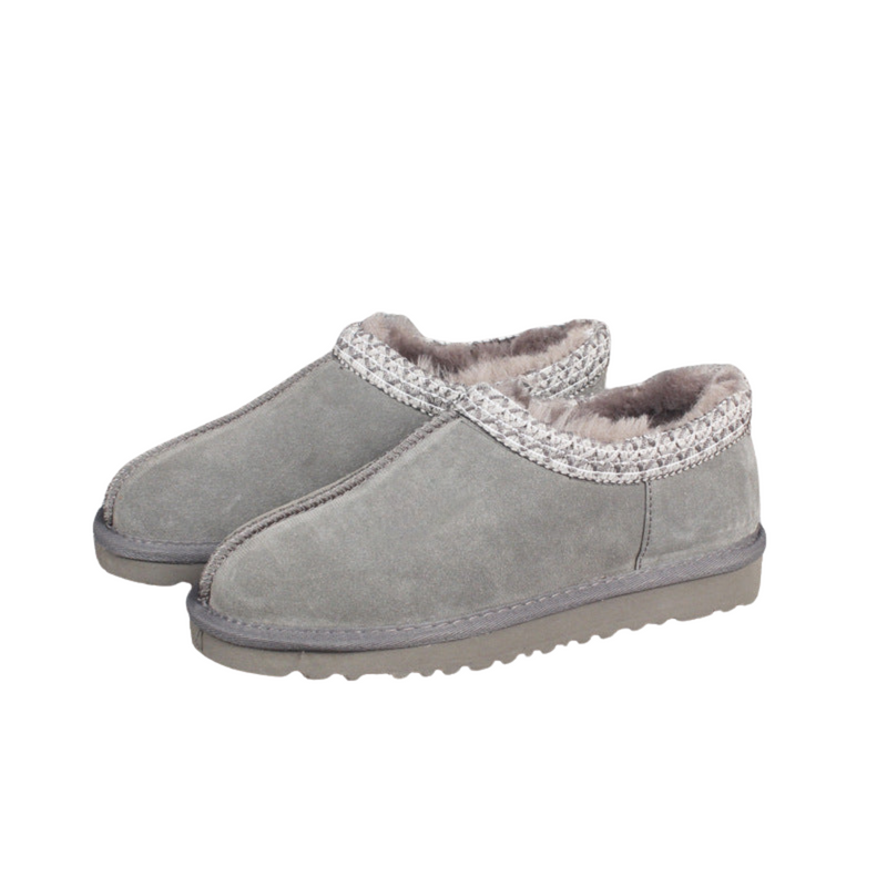 Winterschoenen - Suède - Bont Gevoerd - Slip-On Laarzen - Winterlaarzen Vrouwen-Boetiek Moda