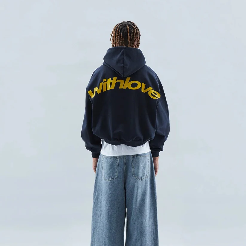 With Love Hoodie | Comfortabel | Pullover | Unisex Hoodie | Oversized Hoodie-Boetiek Moda