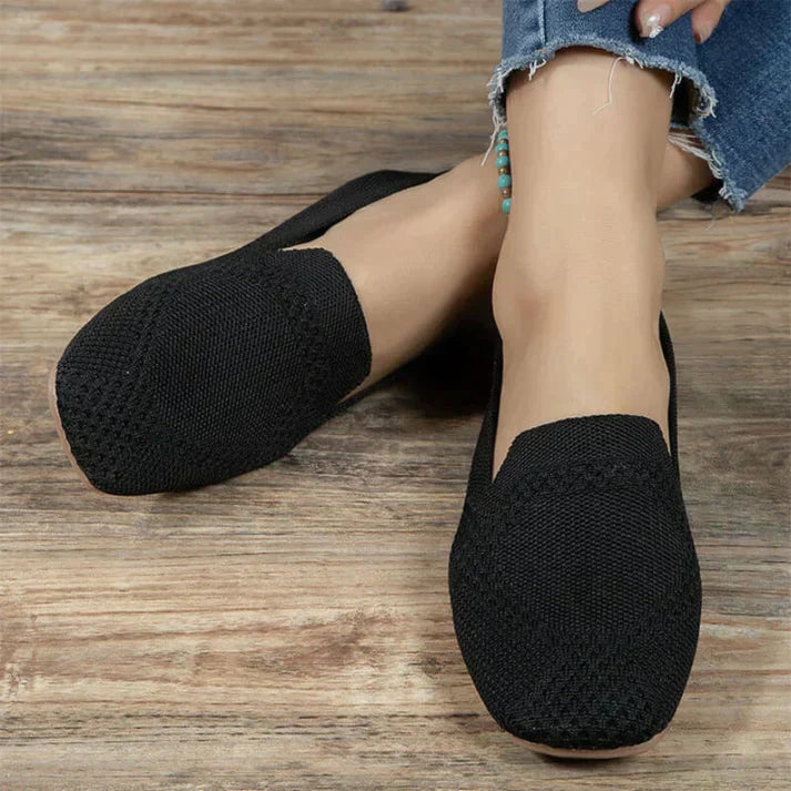 Zomerse Loafers | Slip-On | Comfortabele | Canvas Loafers | Damesschoenen-Boetiek Moda