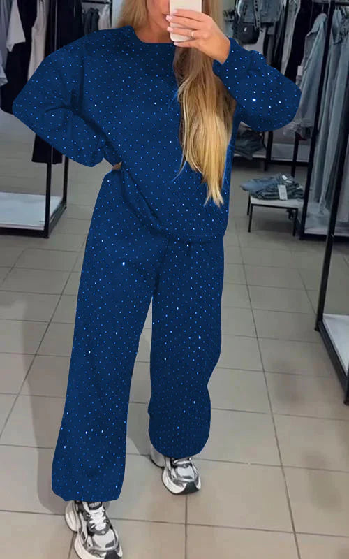 Zweet Set - Sprankelend - Comfy - Joggerset - Dameskleding-Boetiek Moda