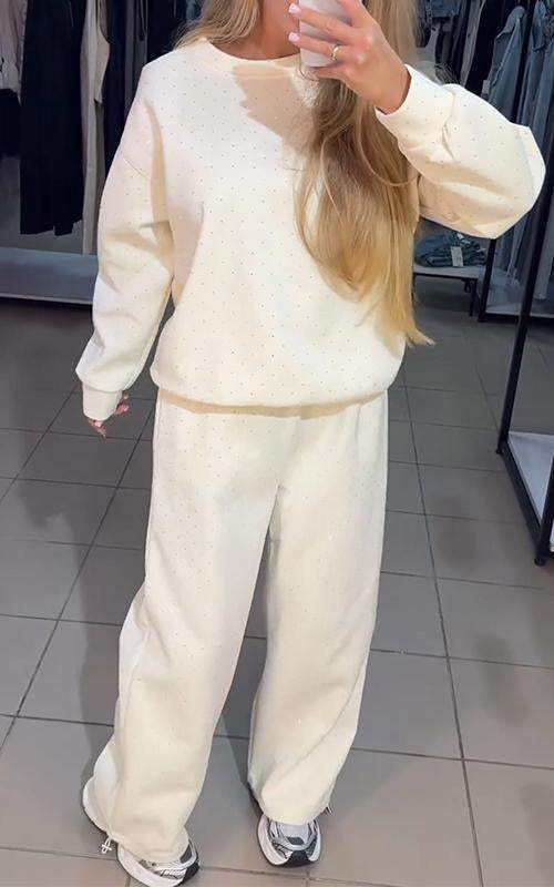 Zweet Set - Sprankelend - Comfy - Joggerset - Dameskleding-Boetiek Moda