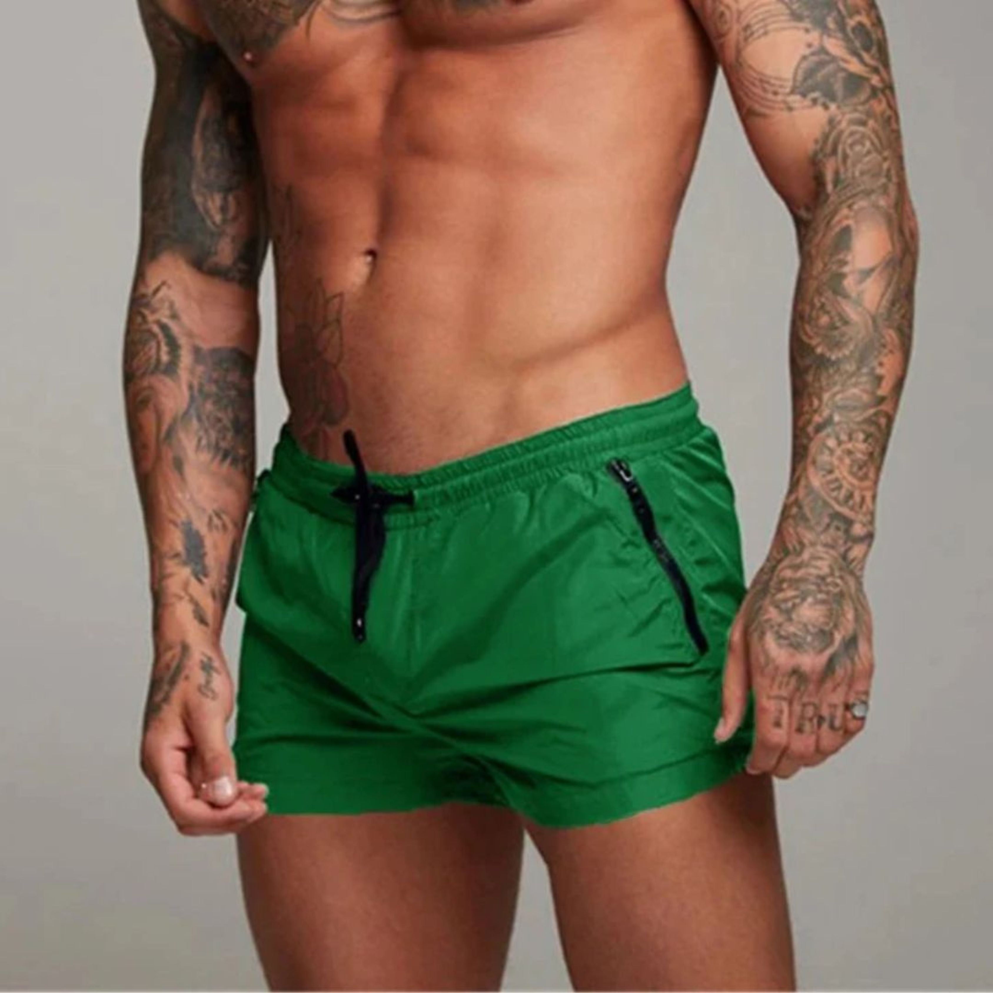 Zwembroek - Elastische taille - Trekkoord - Zwemshort - Zwemkleding voor mannen-Boetiek Moda