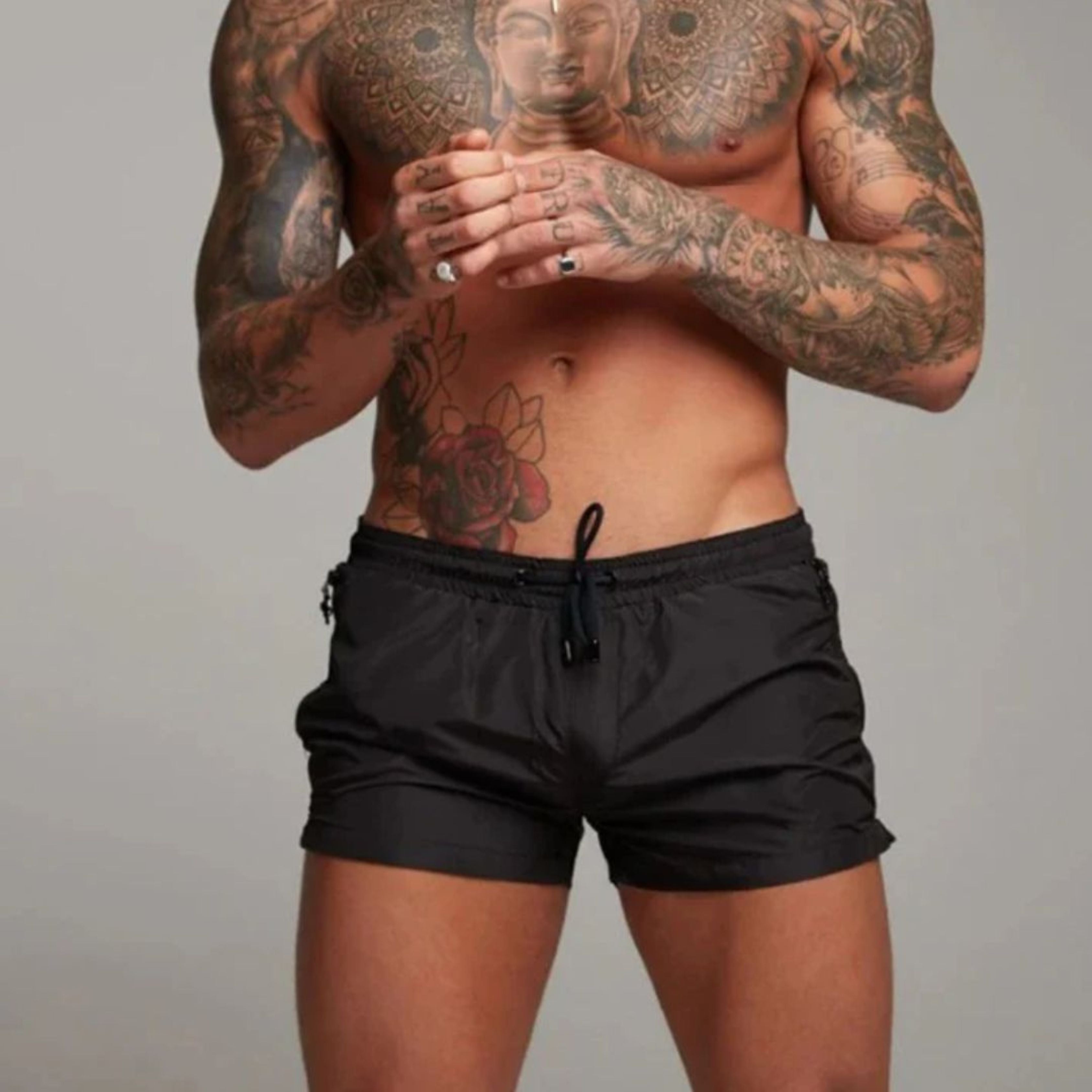 Zwembroek - Elastische taille - Trekkoord - Zwemshort - Zwemkleding voor mannen-Boetiek Moda