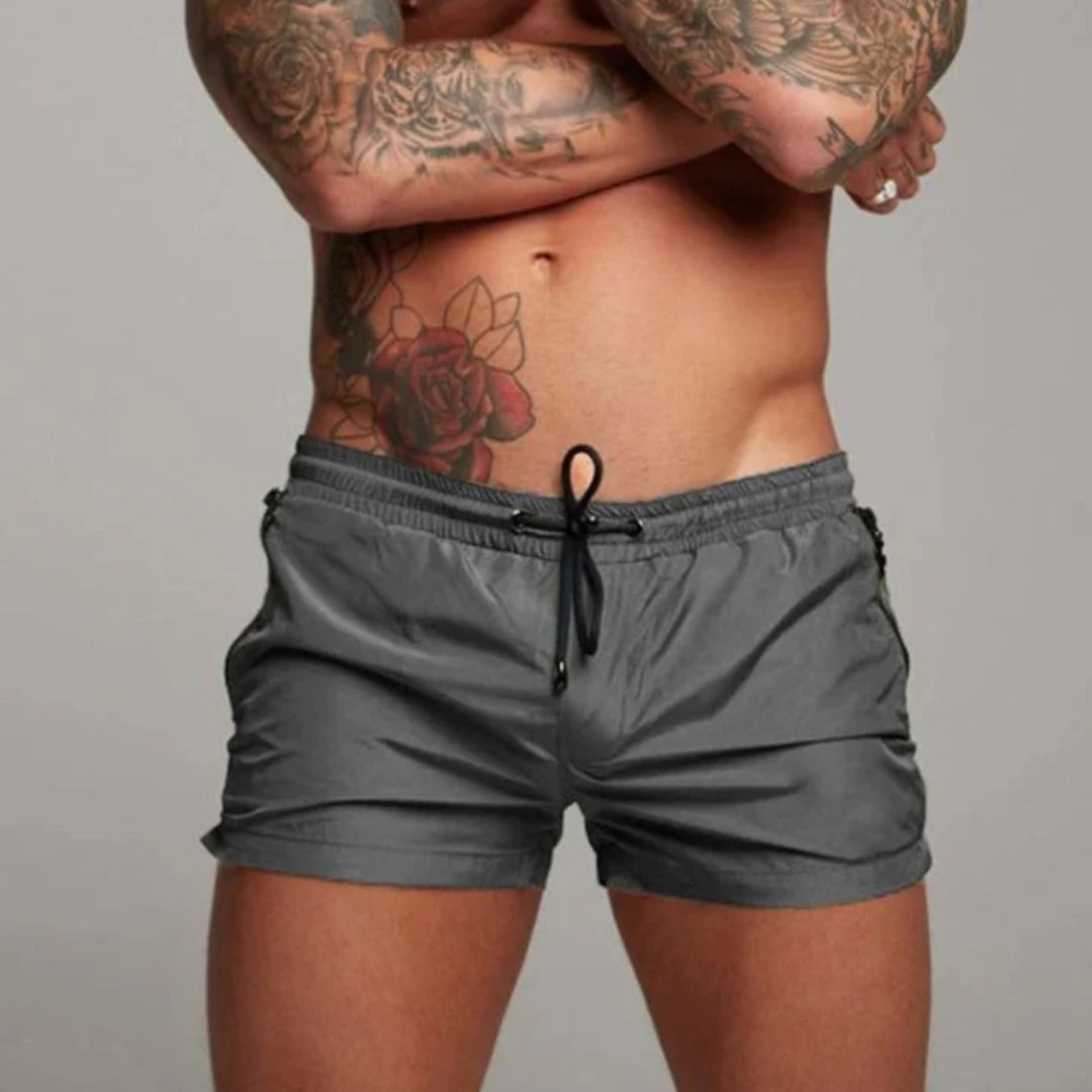 Zwembroek - Elastische taille - Trekkoord - Zwemshort - Zwemkleding voor mannen-Boetiek Moda