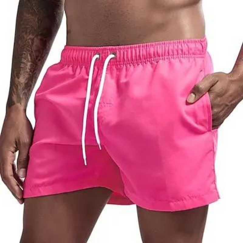 Zwemshort - Koord - Elastische taille - Zwembroek - Zwemkleding-Boetiek Moda