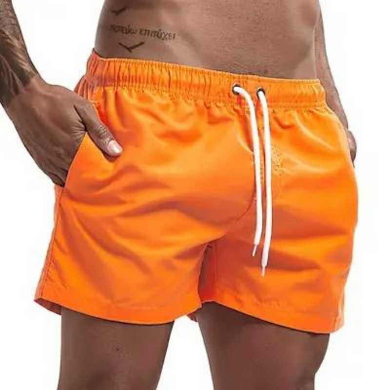 Zwemshort - Koord - Elastische taille - Zwembroek - Zwemkleding-Boetiek Moda