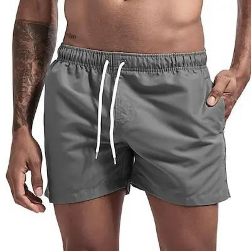 Zwemshort - Koord - Elastische taille - Zwembroek - Zwemkleding-Boetiek Moda