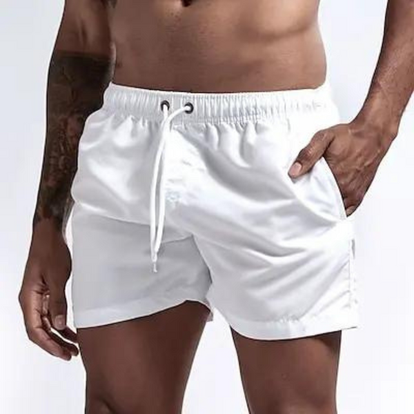 Zwemshort - Koord - Elastische taille - Zwembroek - Zwemkleding-Boetiek Moda