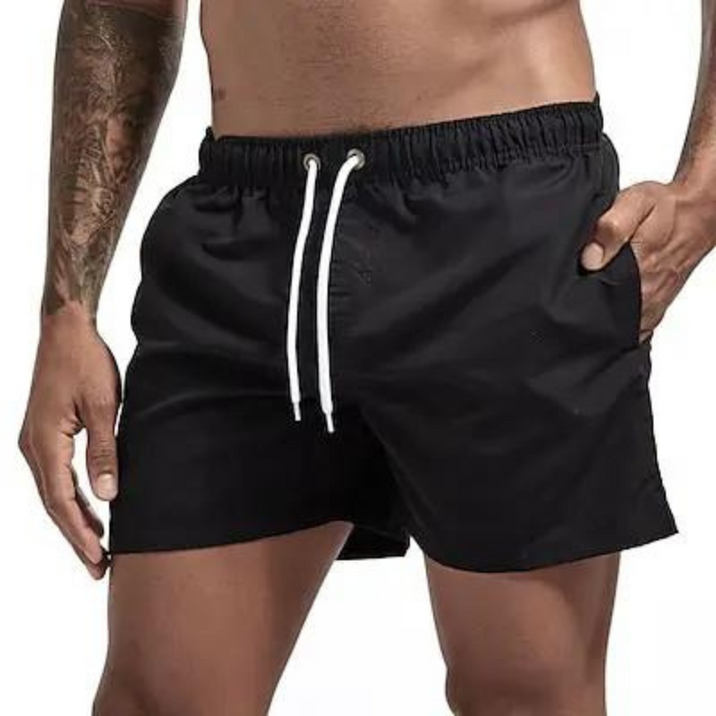 Zwemshort - Koord - Elastische taille - Zwembroek - Zwemkleding-Boetiek Moda