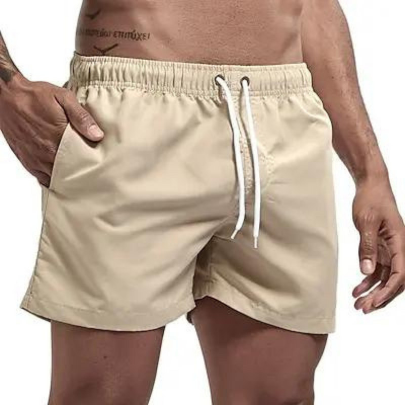 Zwemshort - Koord - Elastische taille - Zwembroek - Zwemkleding-Boetiek Moda