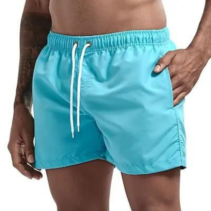 Zwemshort - Koord - Elastische taille - Zwembroek - Zwemkleding-Boetiek Moda