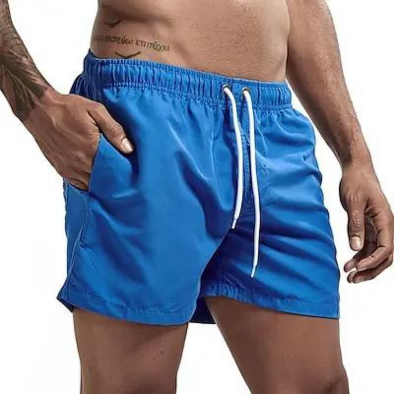 Zwemshort - Koord - Elastische taille - Zwembroek - Zwemkleding-Boetiek Moda