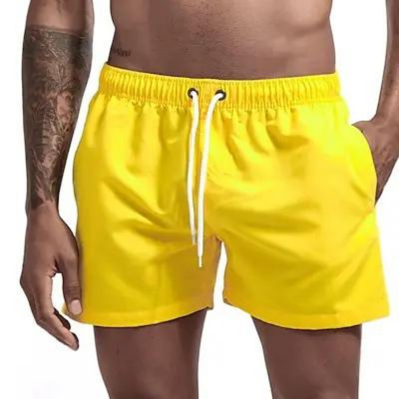 Zwemshort - Koord - Elastische taille - Zwembroek - Zwemkleding-Boetiek Moda