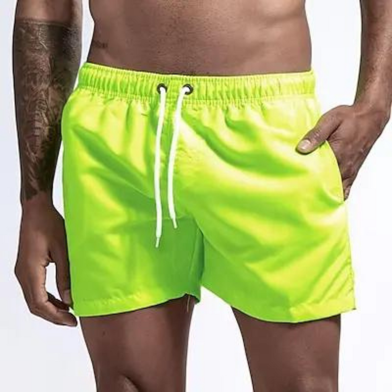 Zwemshort - Koord - Elastische taille - Zwembroek - Zwemkleding-Boetiek Moda