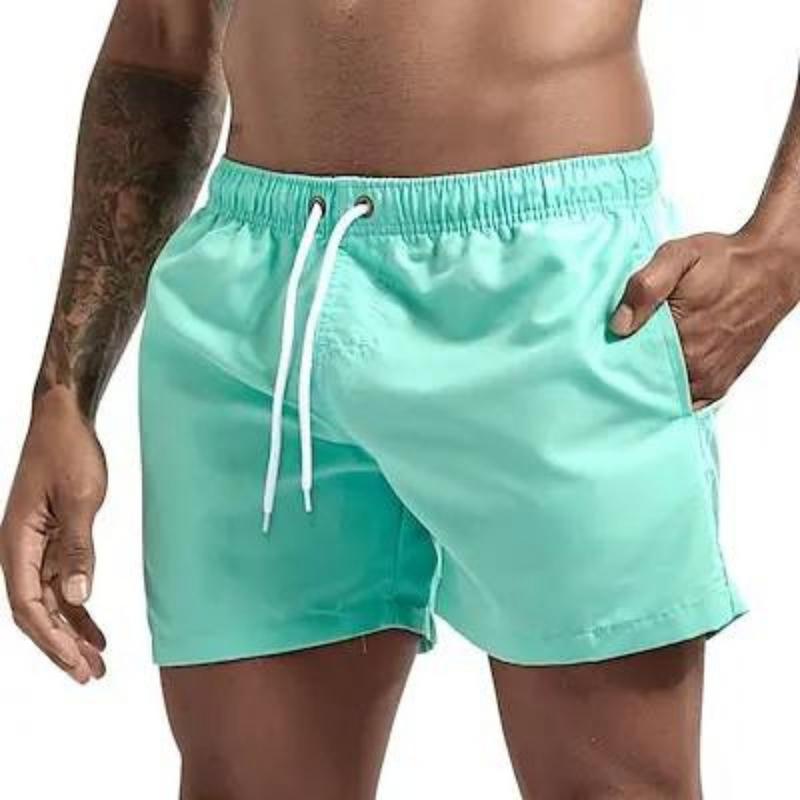 Zwemshort - Koord - Elastische taille - Zwembroek - Zwemkleding-Boetiek Moda